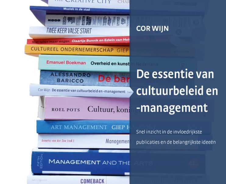 Nieuwe uitgave R&Z Boeken: De essentie van cultuurbeleid en -management