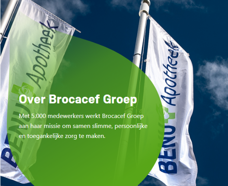 Nieuwe corporate site: Brocacef.nl
